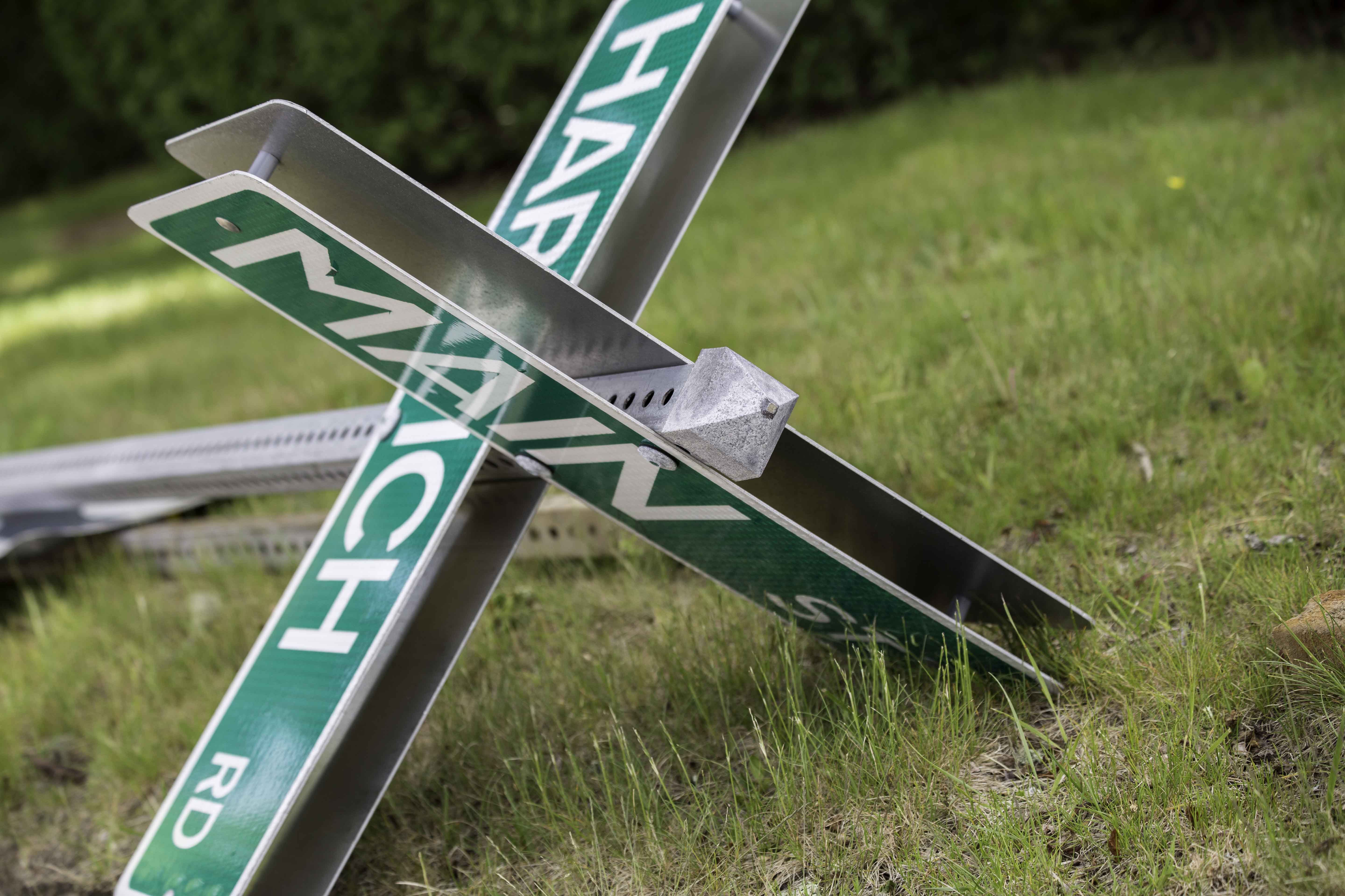  Fallen Sign - Brewster, MA 
